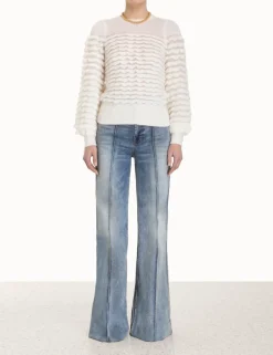Best ZIMMERMANN Luminosity Scallop Sweater