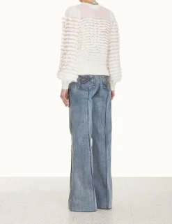 Best ZIMMERMANN Luminosity Scallop Sweater