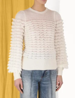 Discount ZIMMERMANN Luminosity Scallop Sweater