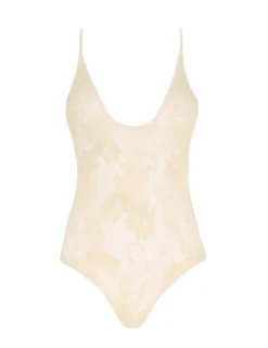 Best ZIMMERMANN Luminosity Scoop Neck Bodysuit