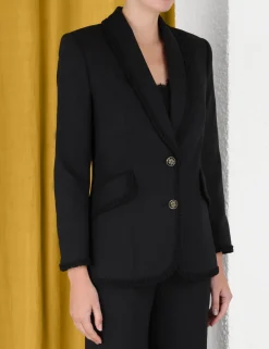 Outlet ZIMMERMANN Luminosity Shawl Collar Blazer