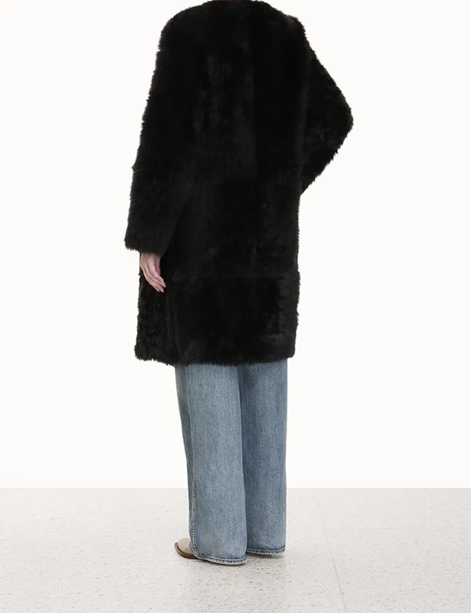 New ZIMMERMANN Luminosity Shearling Coat
