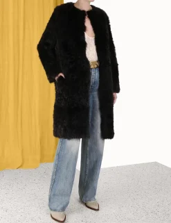 Discount ZIMMERMANN Luminosity Shearling Coat