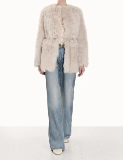 Best ZIMMERMANN Luminosity Shearling Jacket