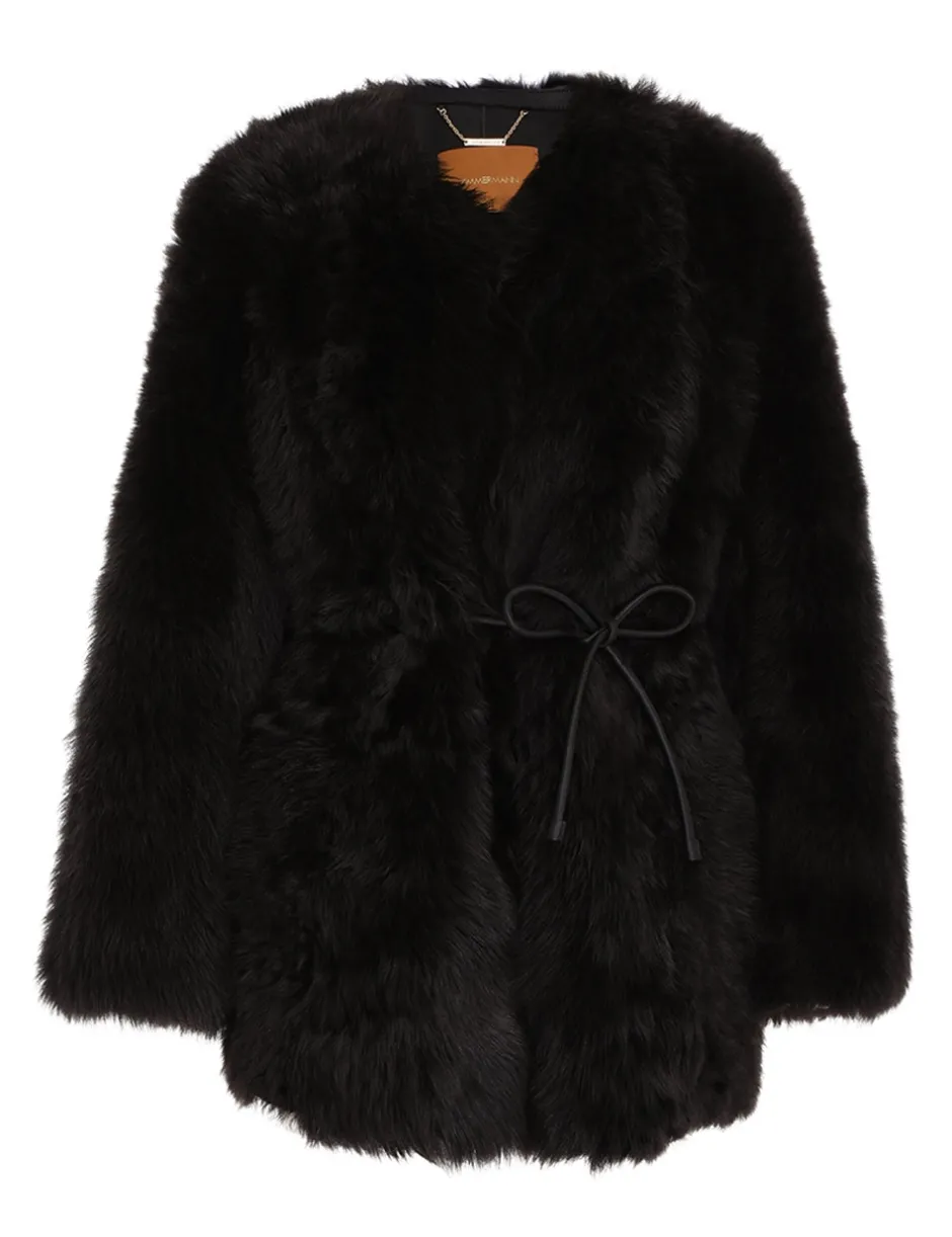 Outlet ZIMMERMANN Luminosity Shearling Jacket