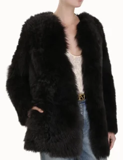 Outlet ZIMMERMANN Luminosity Shearling Jacket