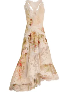 Hot ZIMMERMANN Luminosity Splice Lace Dress