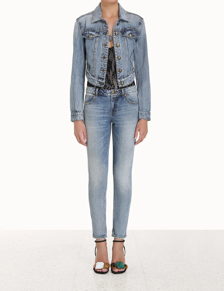 Clearance ZIMMERMANN Luminosity Stovepipe Jean