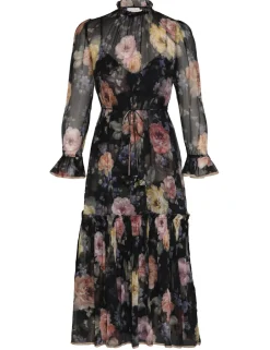 Clearance ZIMMERMANN Luminosity Tubular Midi Dress