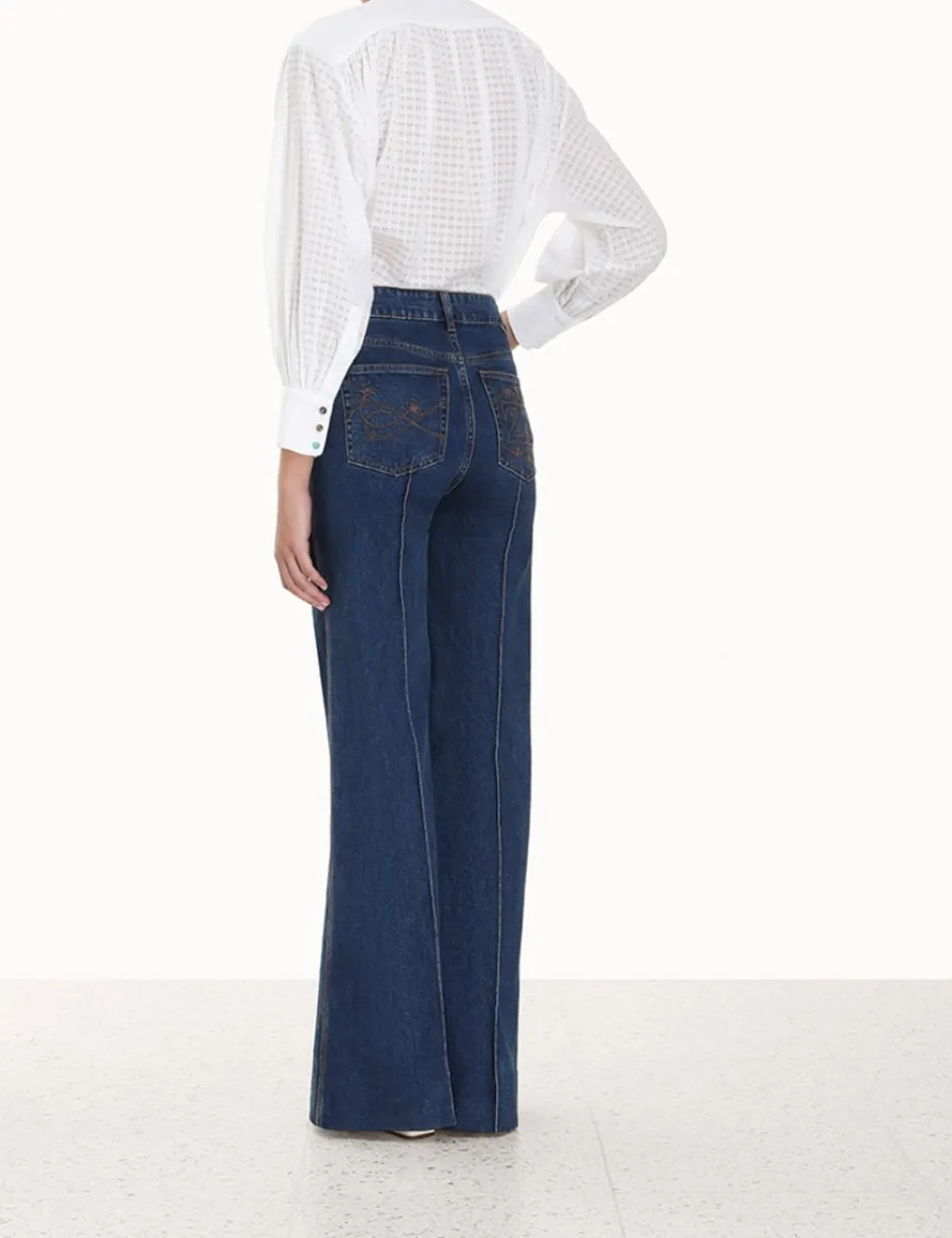 Clearance ZIMMERMANN Luminosity Tunic Blouse