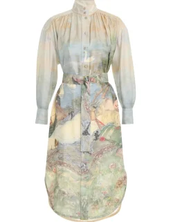 ZIMMERMANN Luminosity Twill Lace Dress