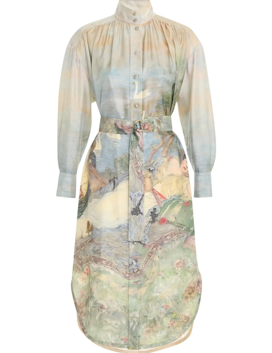 Discount ZIMMERMANN Luminosity Twill Lace Dress
