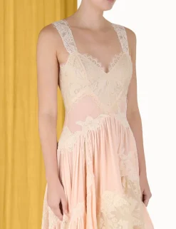 Online ZIMMERMANN Luminosity Velvet Lace Midi