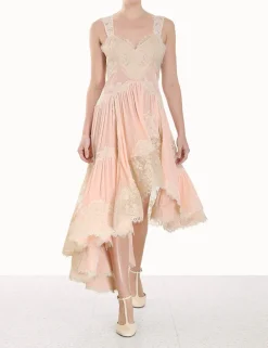 Outlet ZIMMERMANN Luminosity Velvet Lace Midi