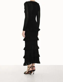 Outlet ZIMMERMANN Luminosity V-Neck Ruffle Top