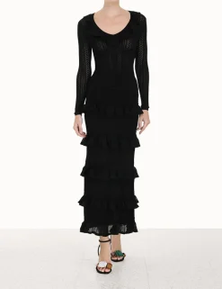 Best ZIMMERMANN Luminosity V-Neck Ruffle Top