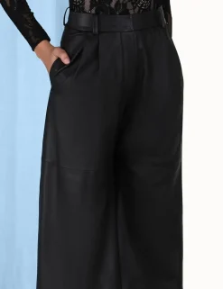 Sale ZIMMERMANN Luminosity Wide Leather Pant