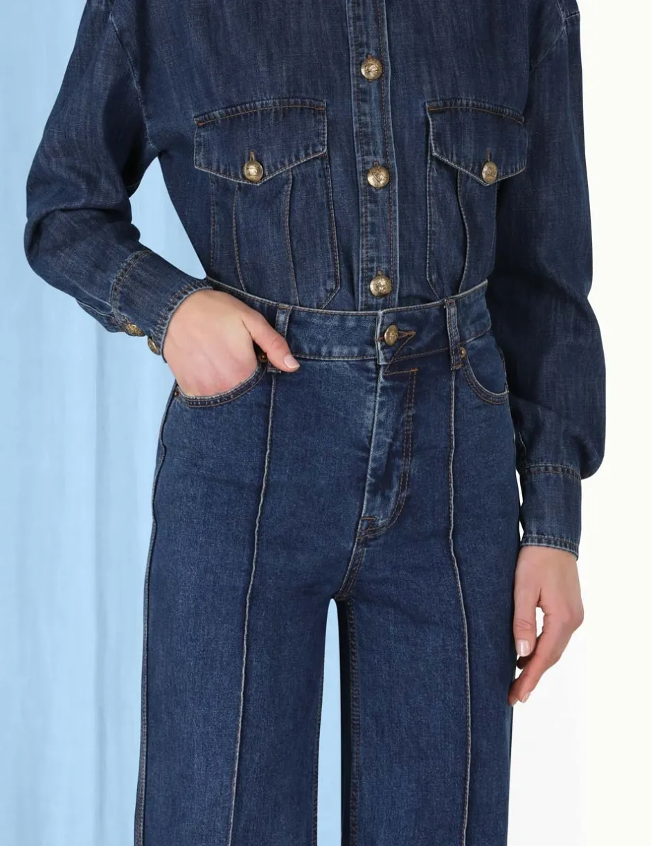 New ZIMMERMANN Luminosity Wide Leg Jean