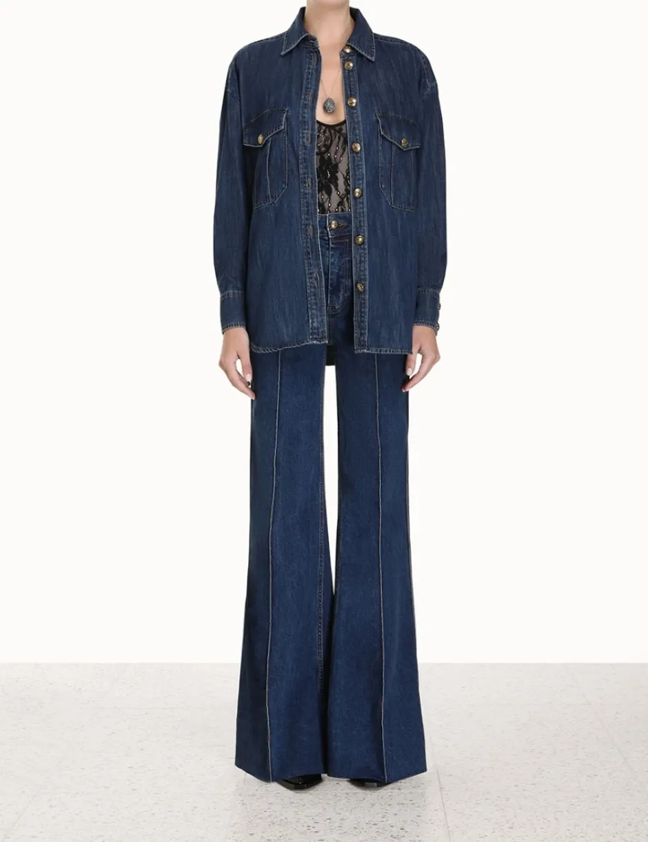 New ZIMMERMANN Luminosity Wide Leg Jean