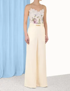 New ZIMMERMANN Luminosity Wide Leg Pant