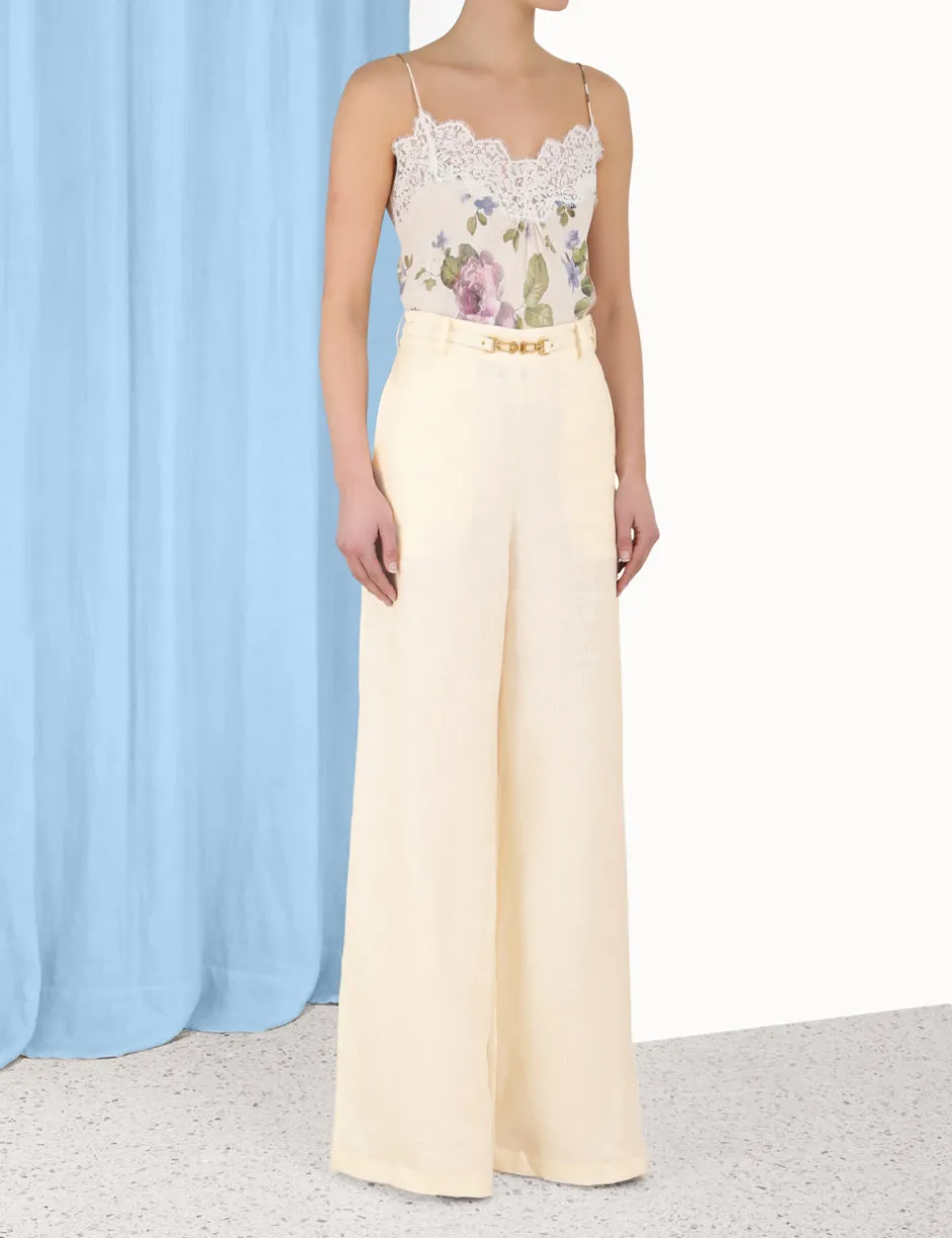 New ZIMMERMANN Luminosity Wide Leg Pant