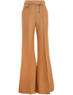 Outlet ZIMMERMANN Luminosity Wide Leg Pant