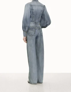 Sale ZIMMERMANN Luminosity Wide Straight Jean