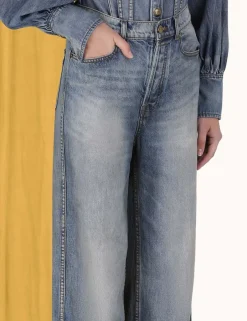 Sale ZIMMERMANN Luminosity Wide Straight Jean