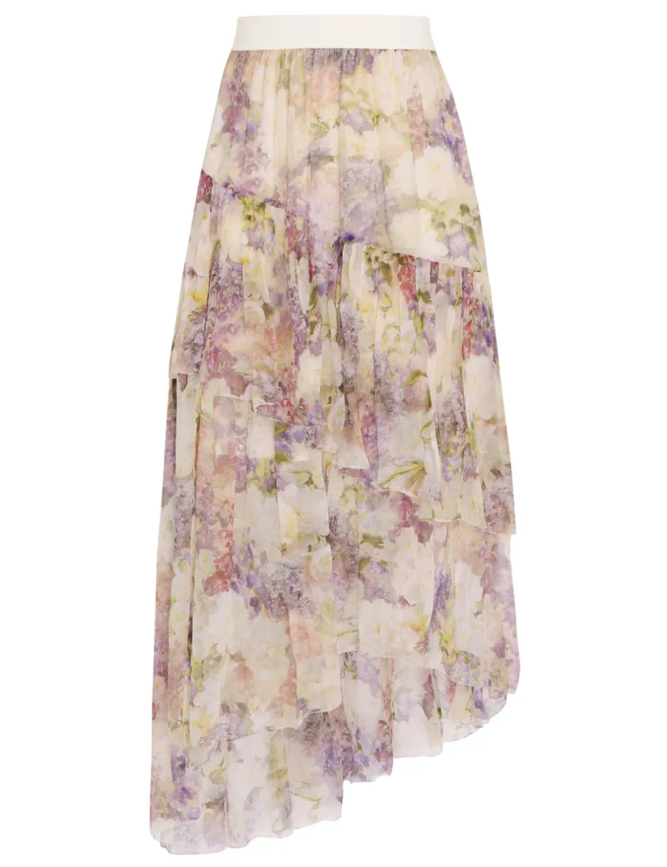 Clearance ZIMMERMANN Lyrical Asymmetric Skirt