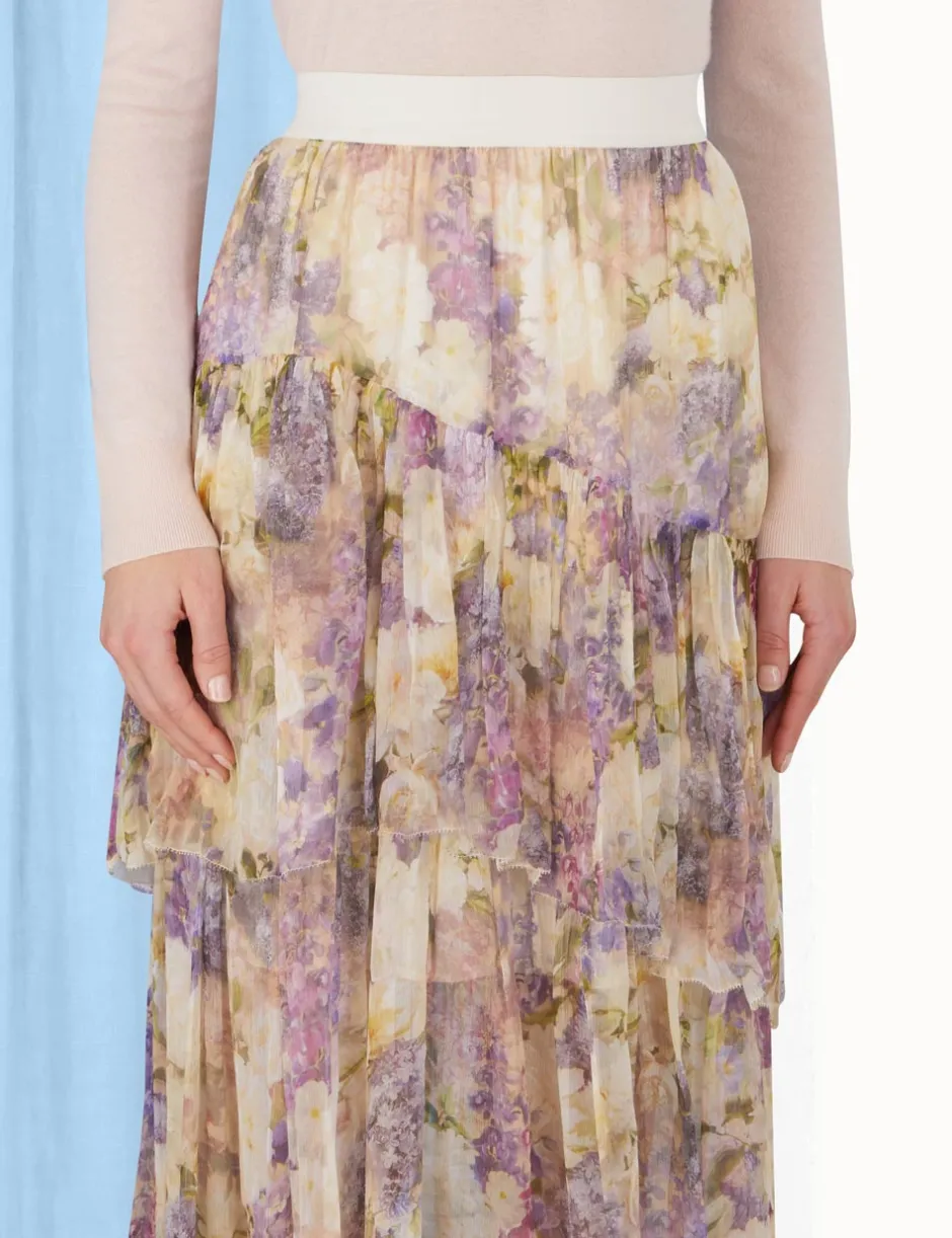 Clearance ZIMMERMANN Lyrical Asymmetric Skirt