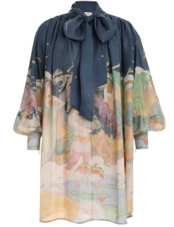 Discount ZIMMERMANN Lyrical Barrel Mini Dress