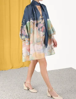Discount ZIMMERMANN Lyrical Barrel Mini Dress