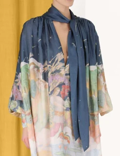ZIMMERMANN Lyrical Barrel Mini Dress