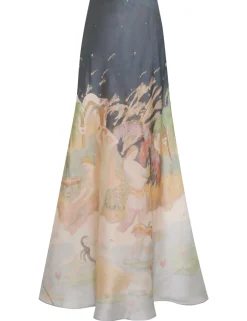 Hot ZIMMERMANN Lyrical Bias Flare Skirt