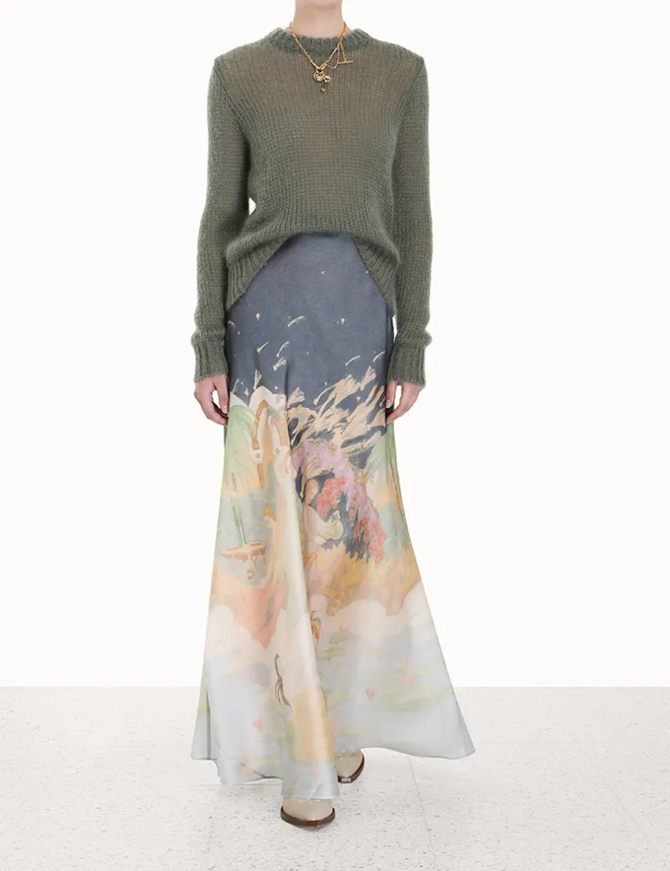 Hot ZIMMERMANN Lyrical Bias Flare Skirt