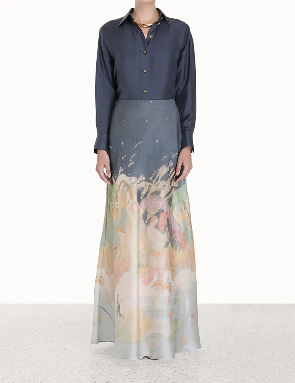 Hot ZIMMERMANN Lyrical Bias Flare Skirt