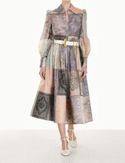 Best ZIMMERMANN Lyrical Book Print Midi Skirt