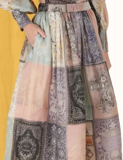 Best ZIMMERMANN Lyrical Book Print Midi Skirt