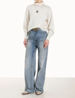 Hot ZIMMERMANN Lyrical Brushed Wool Sweater