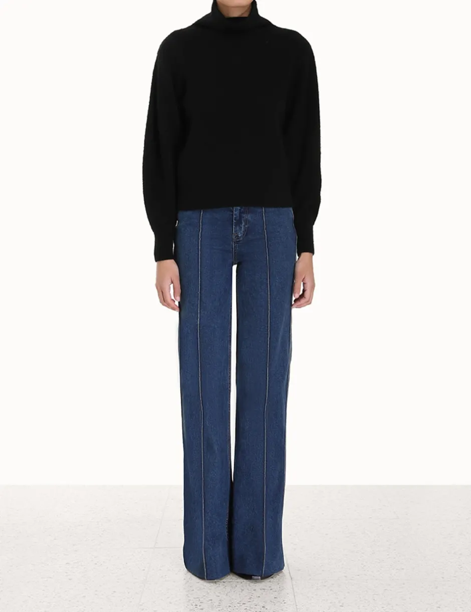Outlet ZIMMERMANN Lyrical Brushed Wool Sweater