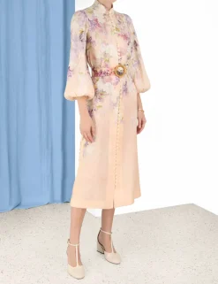 Best ZIMMERMANN Lyrical Buttoned Midi Dress