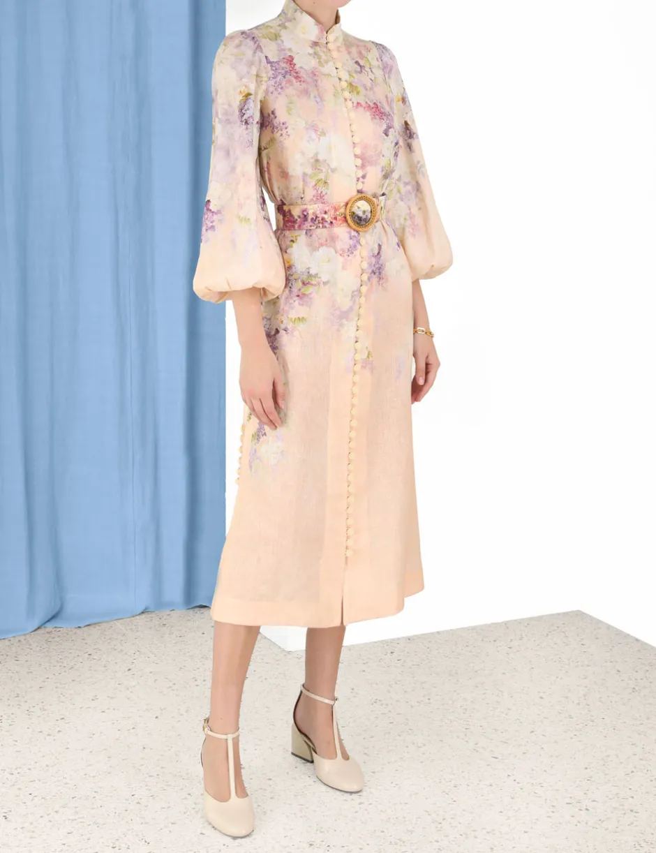 Best ZIMMERMANN Lyrical Buttoned Midi Dress