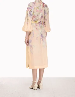 Best ZIMMERMANN Lyrical Buttoned Midi Dress