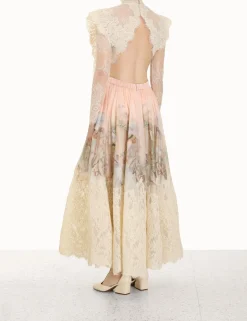Clearance ZIMMERMANN Lyrical Corded Lace Gown