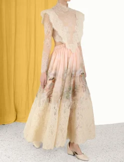 ZIMMERMANN Lyrical Corded Lace Gown