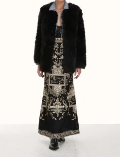 Online ZIMMERMANN Lyrical Embroidery Maxi Skirt