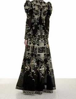 Discount ZIMMERMANN Lyrical Embroidery Midi Dress