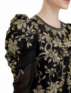 Discount ZIMMERMANN Lyrical Embroidery Midi Dress