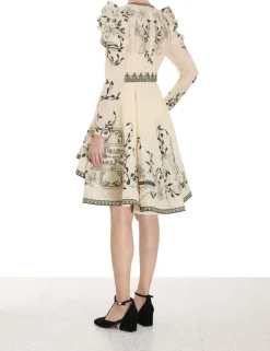 ZIMMERMANN Lyrical Embroidery Mini Dress