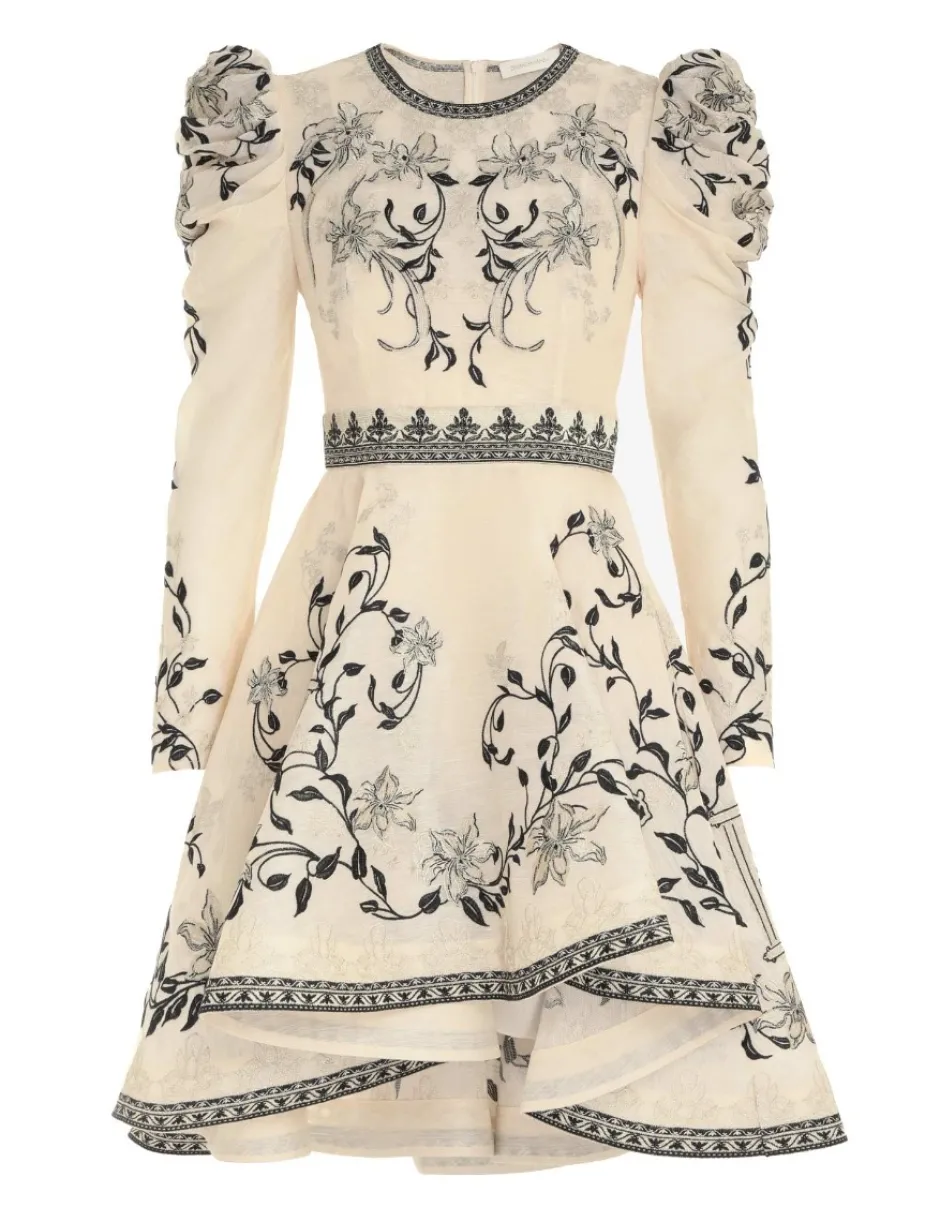 Online ZIMMERMANN Lyrical Embroidery Mini Dress